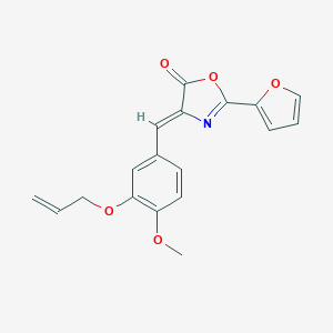 4-[3-(allyloxy)-4-methoxybenzylidene]-2-(2-furyl)-1,3-oxazol-5(4H)-one