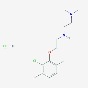 N'-[2-(2-chloro-3,6-dimethylphenoxy)ethyl]-N,N-dimethyl-1,2-ethanediamine hydrochloride