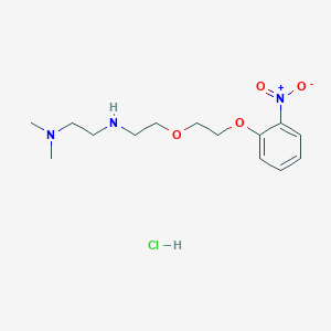 N,N-dimethyl-N'-{2-[2-(2-nitrophenoxy)ethoxy]ethyl}-1,2-ethanediamine hydrochloride