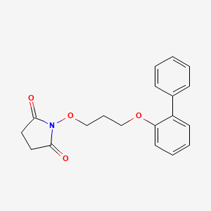 1-[3-(2-biphenylyloxy)propoxy]-2,5-pyrrolidinedione