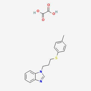 1-{3-[(4-methylphenyl)thio]propyl}-1H-benzimidazole oxalate