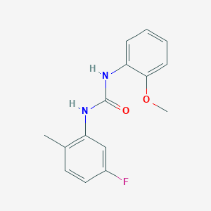 N-(5-fluoro-2-methylphenyl)-N'-(2-methoxyphenyl)urea