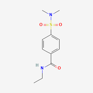 4-[(dimethylamino)sulfonyl]-N-ethylbenzamide