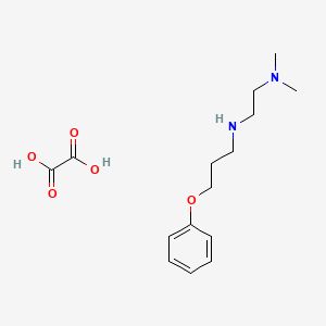 N,N-dimethyl-N'-(3-phenoxypropyl)-1,2-ethanediamine oxalate