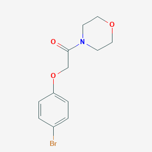 molecular formula C12H14BrNO3 B416525 2-(4-Bromophenoxy)-1-morpholin-4-ylethanone CAS No. 110009-59-1