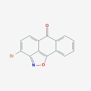 molecular formula C14H6BrNO2 B416537 3-bromo-6H-anthra[1,9-cd][1,2]oxazol-6-one 