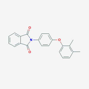 molecular formula C22H17NO3 B416558 2-[4-(2,3-Dimethyl-phenoxy)-phenyl]-isoindole-1,3-dione 