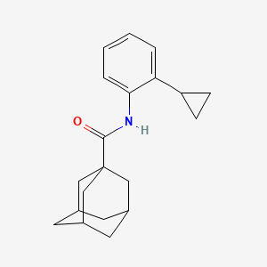 N-(2-cyclopropylphenyl)-1-adamantanecarboxamide