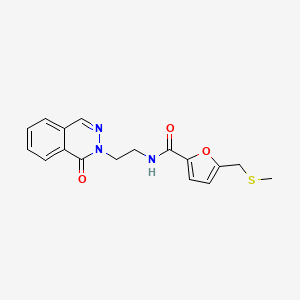 5-[(methylthio)methyl]-N-[2-(1-oxophthalazin-2(1H)-yl)ethyl]-2-furamide