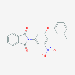 2-[3-nitro-5-(3-methylphenoxy)phenyl]-1H-isoindole-1,3(2H)-dione