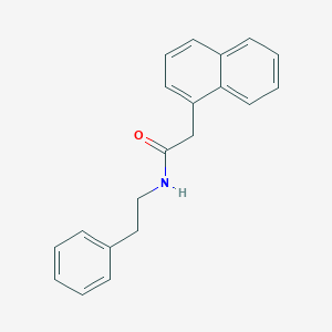 molecular formula C20H19NO B416603 2-naphthyl-N-(2-phenylethyl)acetamide CAS No. 329920-25-4