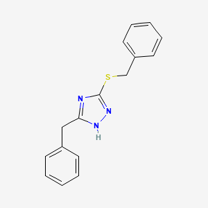 3-benzyl-5-(benzylthio)-4H-1,2,4-triazole