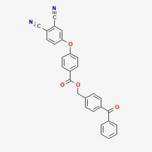 4-benzoylbenzyl 4-(3,4-dicyanophenoxy)benzoate