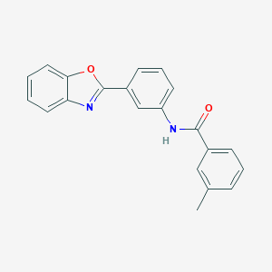 N-(3-Benzooxazol-2-yl-phenyl)-3-methyl-benzamide
