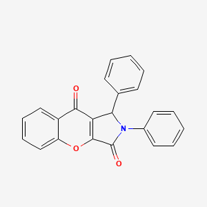 1,2-diphenyl-1,2-dihydrochromeno[2,3-c]pyrrole-3,9-dione