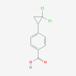 molecular formula C10H8Cl2O2 B4167222 4-(2,2-dichlorocyclopropyl)benzoic acid CAS No. 3761-93-1