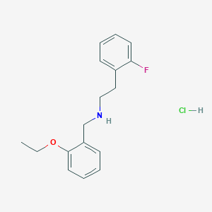 N-(2-ethoxybenzyl)-2-(2-fluorophenyl)ethanamine hydrochloride