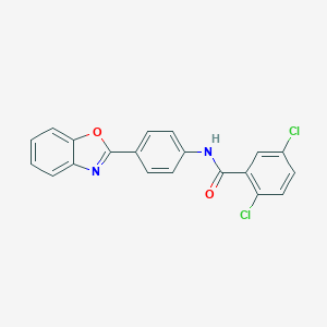 N-[4-(1,3-benzoxazol-2-yl)phenyl]-2,5-dichlorobenzamide