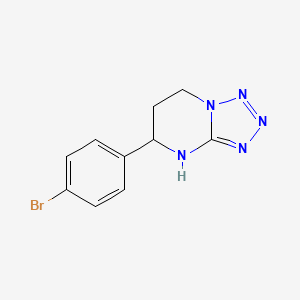 5-(4-bromophenyl)-4,5,6,7-tetrahydrotetrazolo[1,5-a]pyrimidine