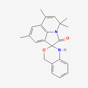 4',4',6',8'-tetramethyl-1,4-dihydro-4'H-spiro[3,1-benzoxazine-2,1'-pyrrolo[3,2,1-ij]quinolin]-2'-one