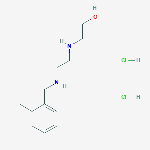 2-({2-[(2-methylbenzyl)amino]ethyl}amino)ethanol dihydrochloride
