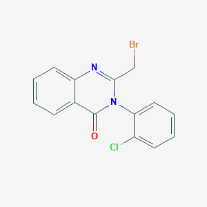 2-(Bromomethyl)-3-(2-chlorophenyl)quinazolin-4-one