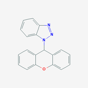 molecular formula C19H13N3O B416965 1-(9H-Xanthen-9-yl)-1H-benzotriazole 