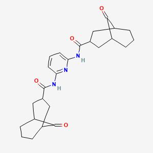 N,N'-2,6-pyridinediylbis(9-oxobicyclo[3.3.1]nonane-3-carboxamide)