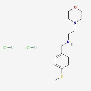 N-[4-(methylthio)benzyl]-2-(4-morpholinyl)ethanamine dihydrochloride