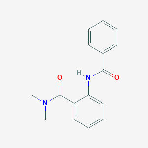 molecular formula C16H16N2O2 B4169833 2-(benzoylamino)-N,N-dimethylbenzamide 