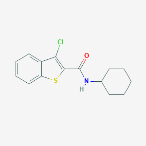 3-chloro-N-cyclohexyl-1-benzothiophene-2-carboxamide