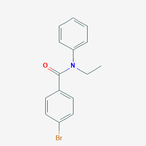 molecular formula C15H14BrNO B417085 4-bromo-N-ethyl-N-phenylbenzamide CAS No. 330568-12-2