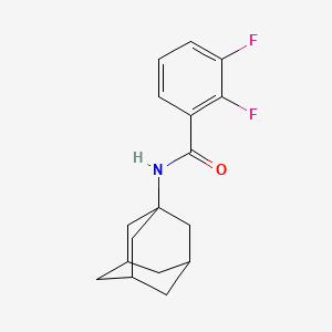 molecular formula C17H19F2NO B4171181 N-1-adamantyl-2,3-difluorobenzamide 