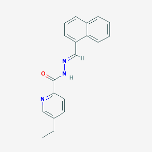 5-ethyl-N'-(1-naphthylmethylene)-2-pyridinecarbohydrazide