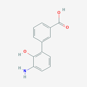 B041717 3'-Amino-2'-hydroxy-[1,1'-biphenyl]-3-carboxylic acid CAS No. 376592-93-7