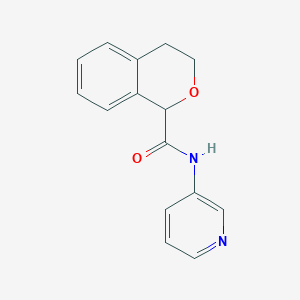 N-3-pyridinyl-3,4-dihydro-1H-isochromene-1-carboxamide