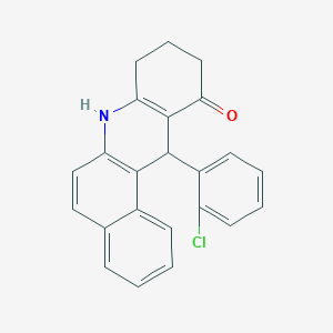 12-(2-chlorophenyl)-8,9,10,12-tetrahydrobenzo[a]acridin-11(7H)-one