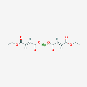molecular formula C12H14MgO8 B041730 单乙基富马酸镁 CAS No. 83918-60-9
