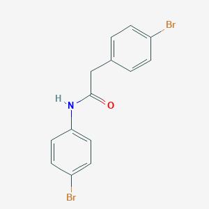 molecular formula C14H11Br2NO B417333 N,2-bis(4-bromophenyl)acetamide 