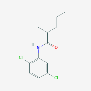 molecular formula C12H15Cl2NO B417337 N-(2,5-dichlorophenyl)-2-methylpentanamide 