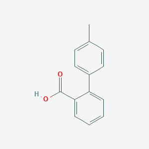 molecular formula C14H12O2 B041737 2-(4-Methylphenyl)benzoic acid CAS No. 7148-03-0
