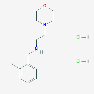 molecular formula C14H24Cl2N2O B4173835 N-(2-methylbenzyl)-2-(4-morpholinyl)ethanamine dihydrochloride 