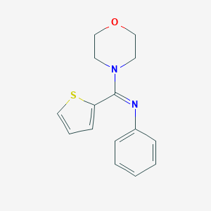 (Morpholin-4-yl-thiophen-2-yl-methylene)-phenyl-amine