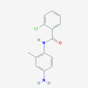 N-(4-amino-2-methylphenyl)-2-chlorobenzamide