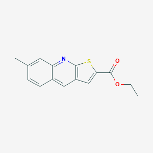 Ethyl 7-methylthieno[2,3-b]quinoline-2-carboxylate