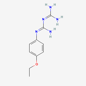 molecular formula C10H15N5O B4177738 N-(4-ethoxyphenyl)imidodicarbonimidic diamide CAS No. 43191-42-0