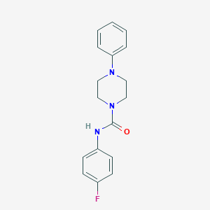 N-(4-fluorophenyl)-4-phenylpiperazine-1-carboxamide