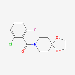 8-(2-chloro-6-fluorobenzoyl)-1,4-dioxa-8-azaspiro[4.5]decane