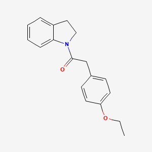1-[(4-ethoxyphenyl)acetyl]indoline