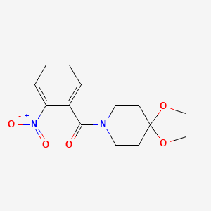 8-(2-nitrobenzoyl)-1,4-dioxa-8-azaspiro[4.5]decane